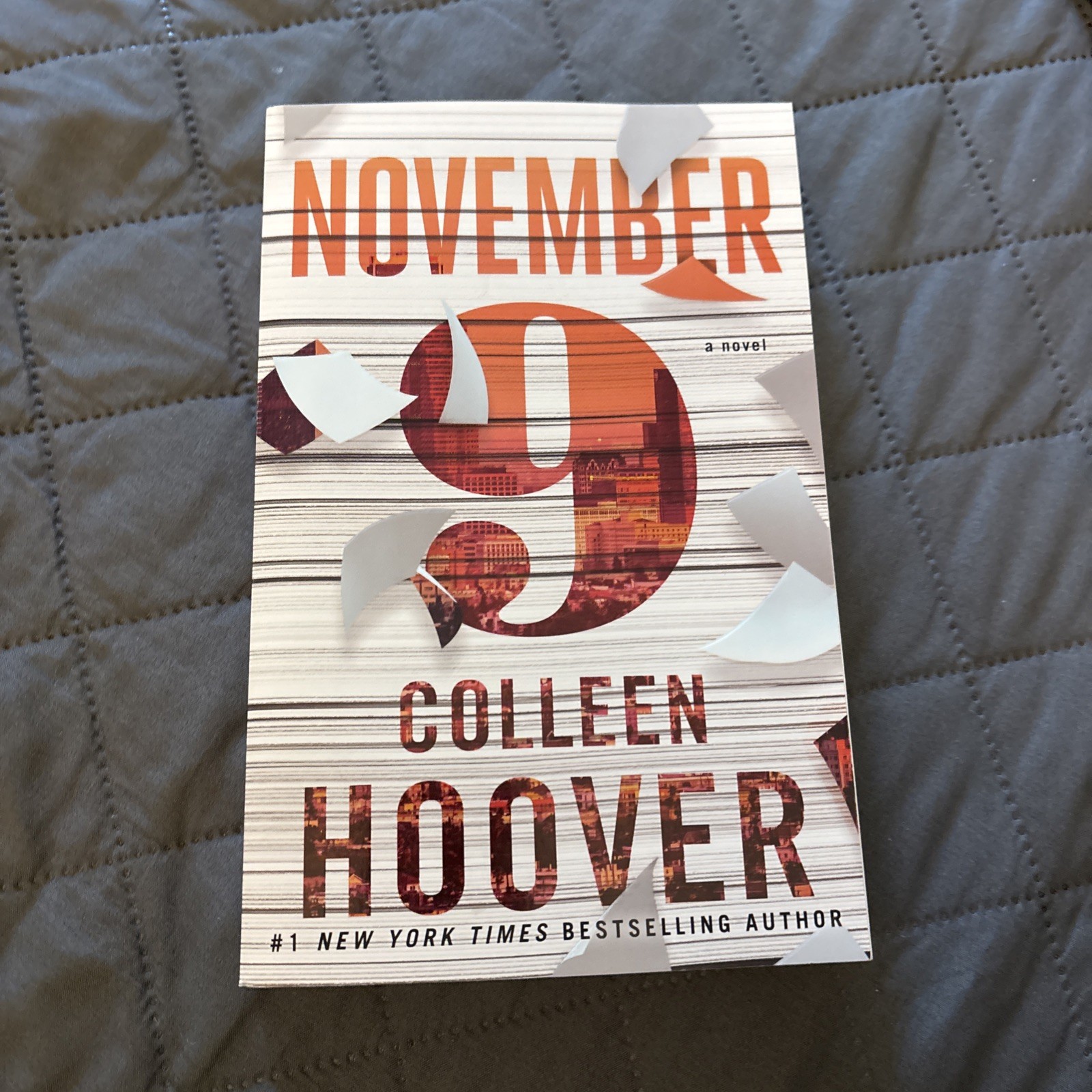 November 9 : A Novel by Colleen Hoover (2015, Trade Paperback)