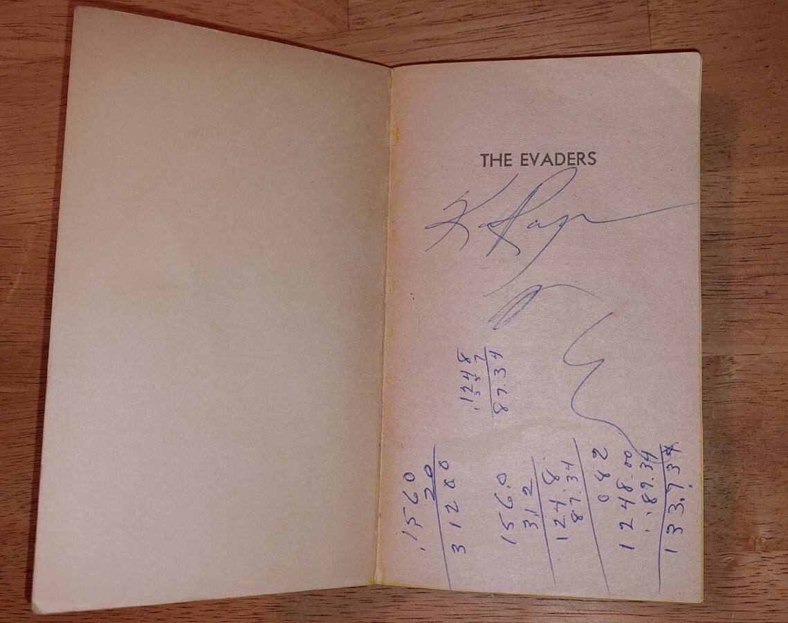 The Evaders Ed Cosgrove used 1976 , 308 pages