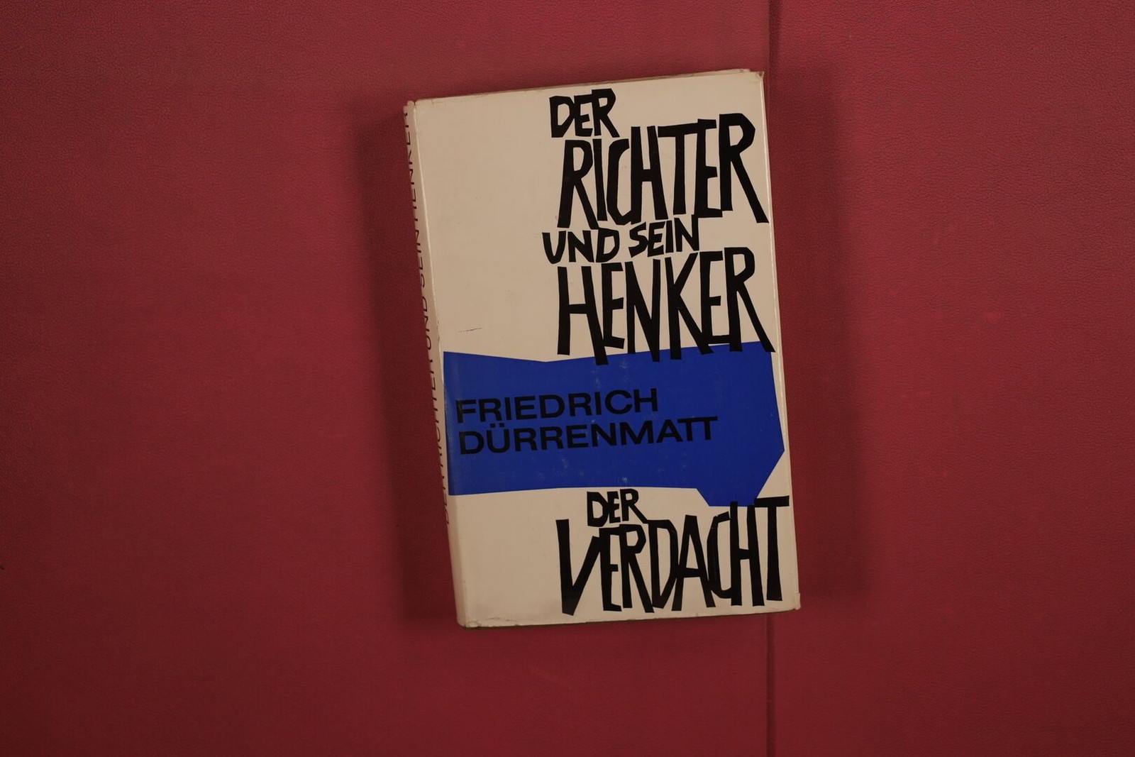 378232 Friedrich Dürrenmatt DER RICHTER UND SEIN HENKER / DER VERDACHT