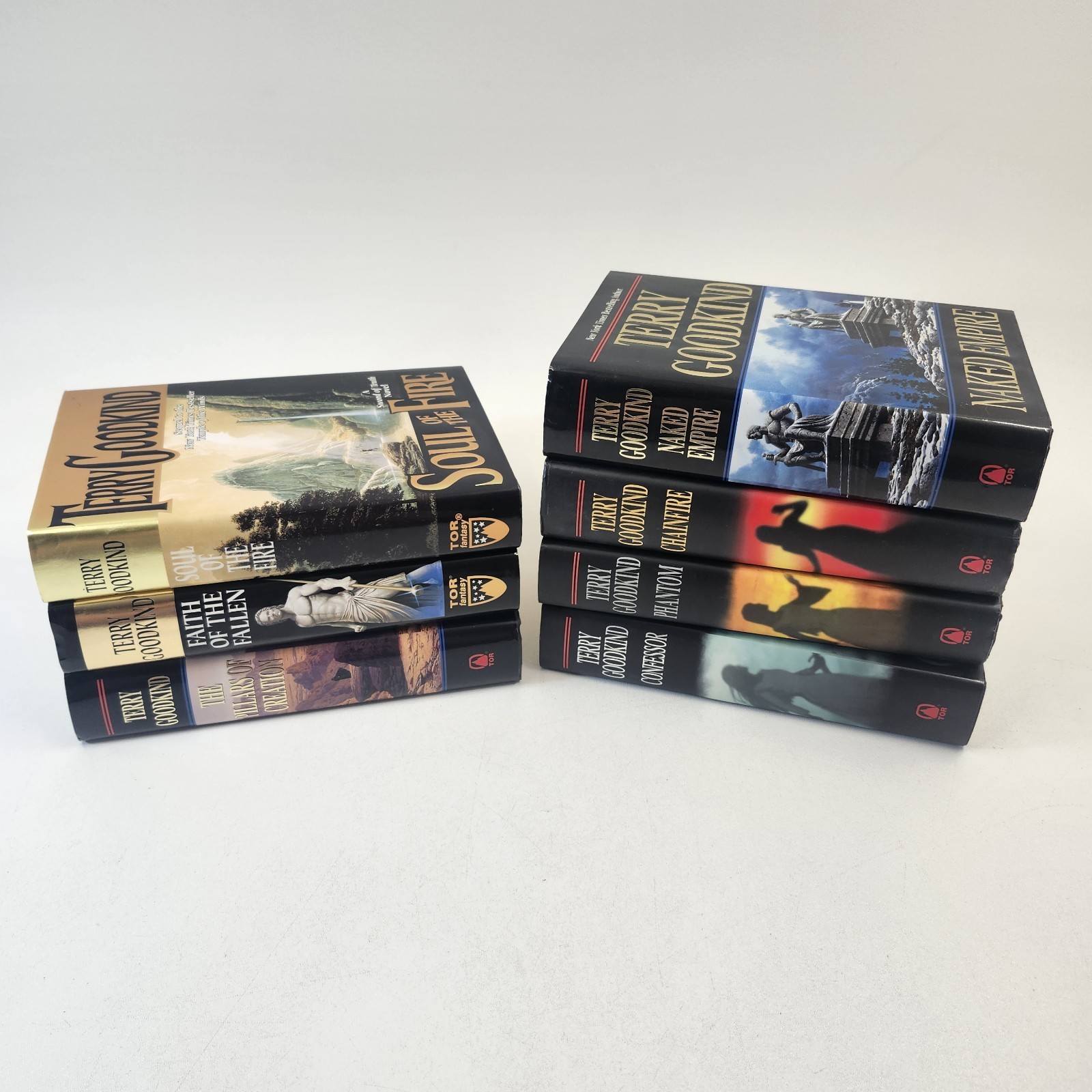 Terry Goodkind Sword of Truth 7 Hardcover Books 1st Editions Collection Lot HC