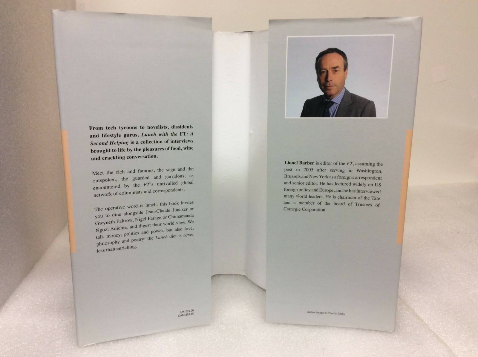 Lunch with the FT: A Second Helping 42 Interviews by Lionel Barber 2019 HC/DJ
