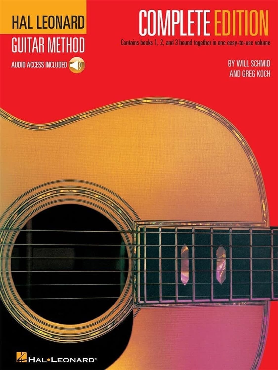 Hal Leonard Guitar Method Complete Edition with Online Audio | Books 1, 2 an…