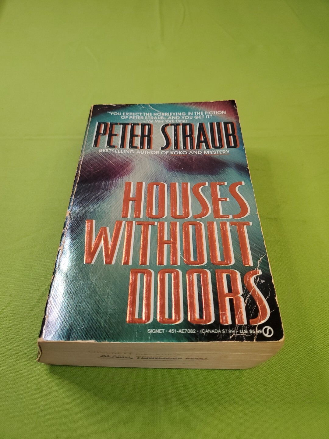 Houses Without Doors by Peter Straub (1991, Mass Market) 1st PB Edition