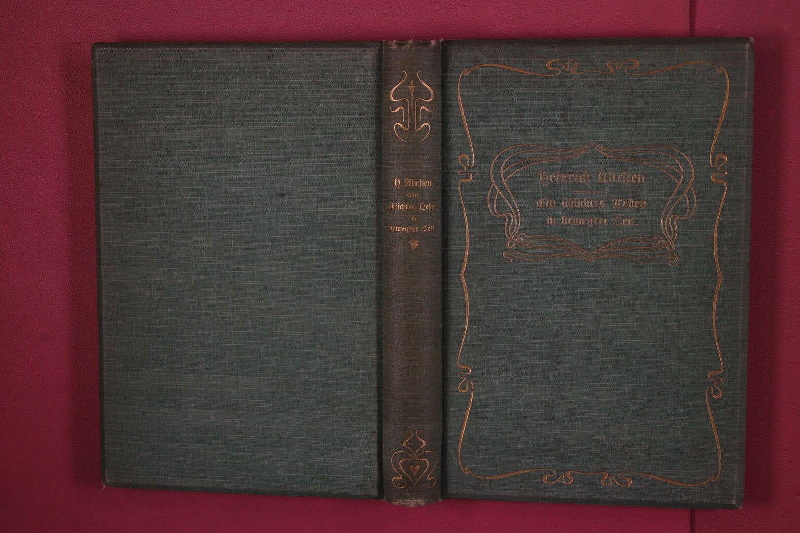 352821 HEINRICH ABEKEN Ernst Siegfried Mittler und Sohn Ein schlichtes Leben in