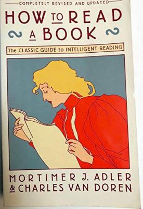How to Read a Book Paperback Mortimer J., Van Doren, Charles Adle