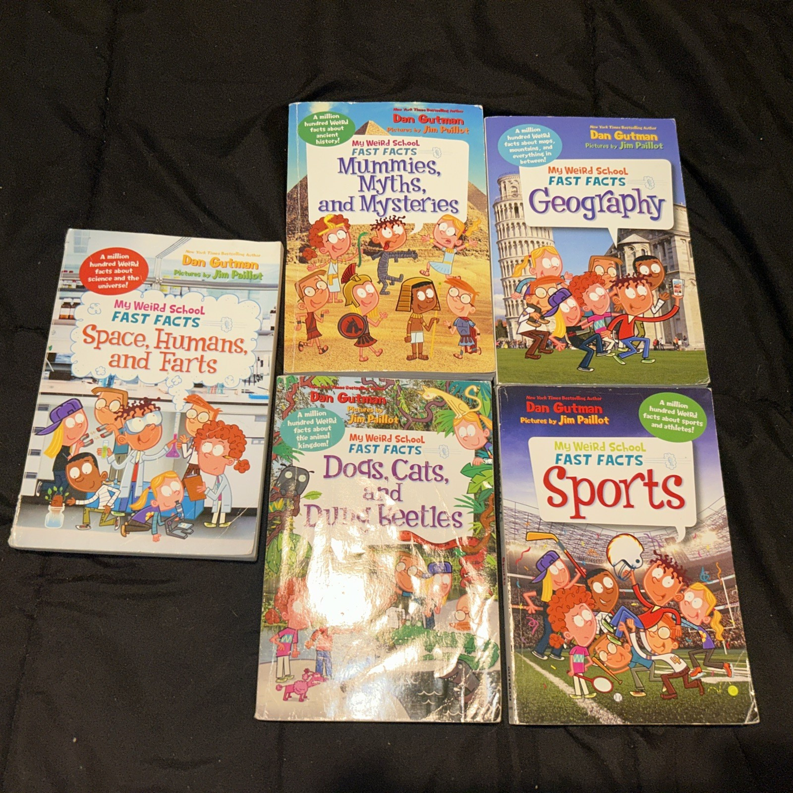 My Weird School Books (5) -Assorted Titles by Dan Gutman