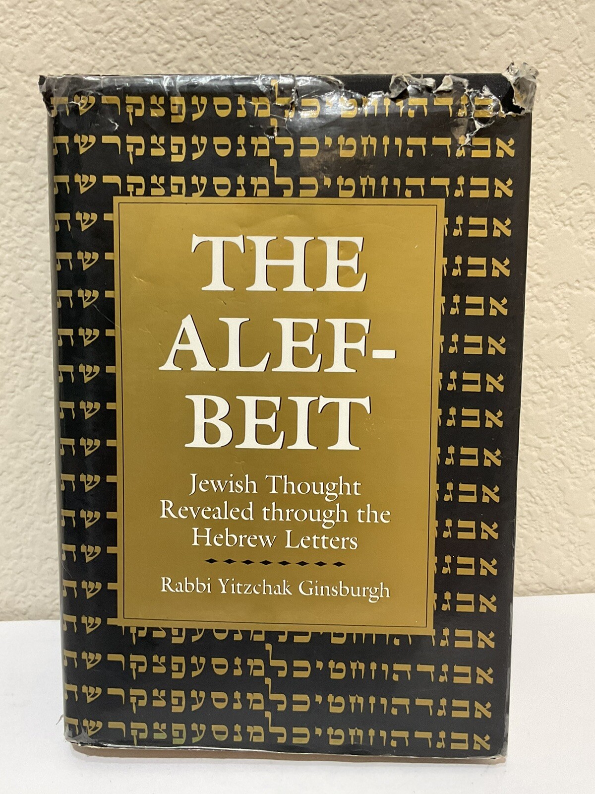The Alef-Beit Jewish Thought Re Book Rabbi Ginsbrurgh 1992