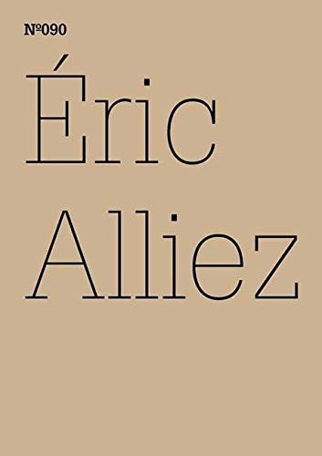 ERIC ALLIEZ: DIAGRAM 3000 (WORDS): 100 NOTES, 100 *Excellent Condition*