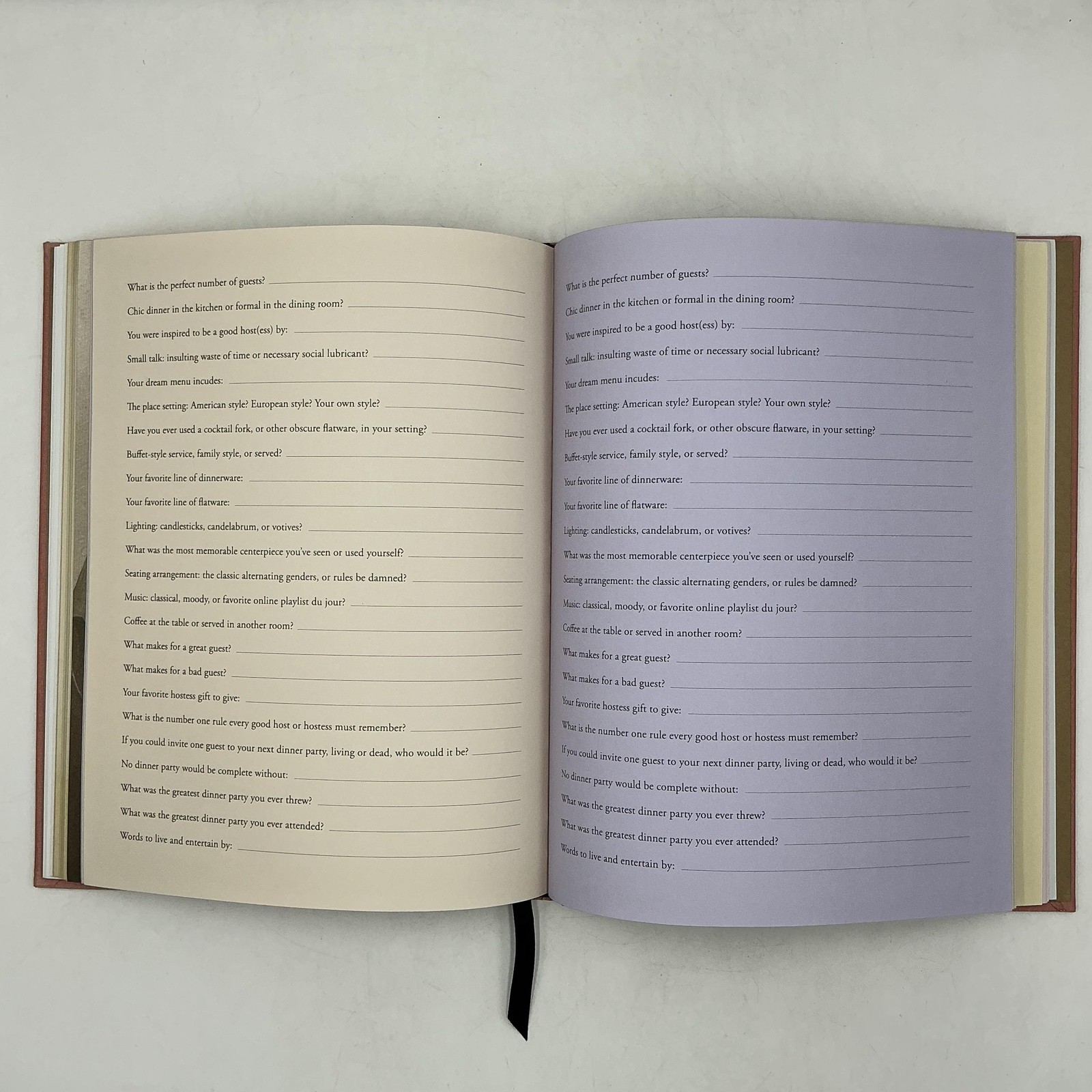 Dinner Diaries Daniel Cappello 2014 Hardcover Pink Stone Publishing Book