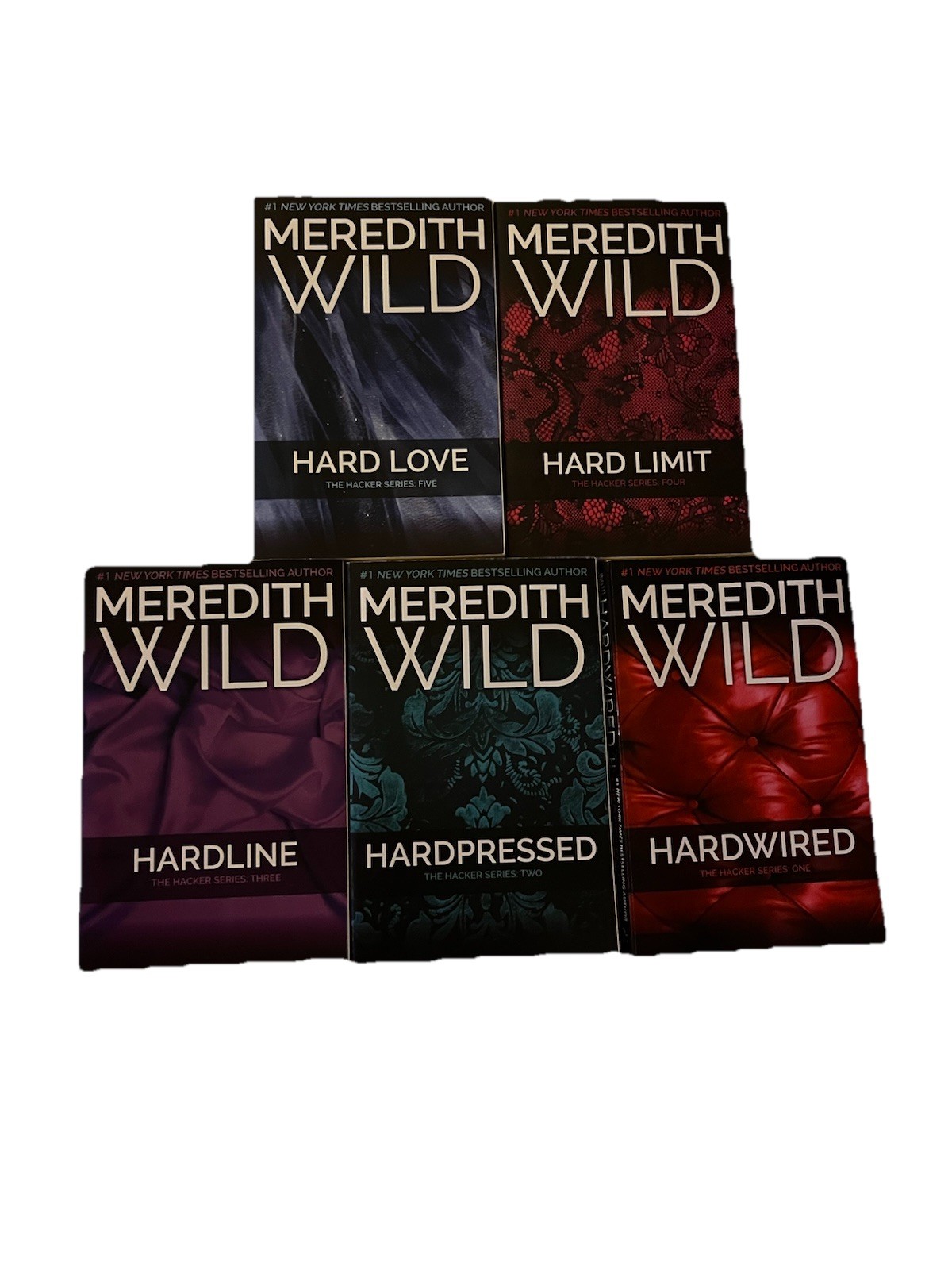 Meredith Wild The Hacker Series Full Set Hardwired Hardline Romance Novel