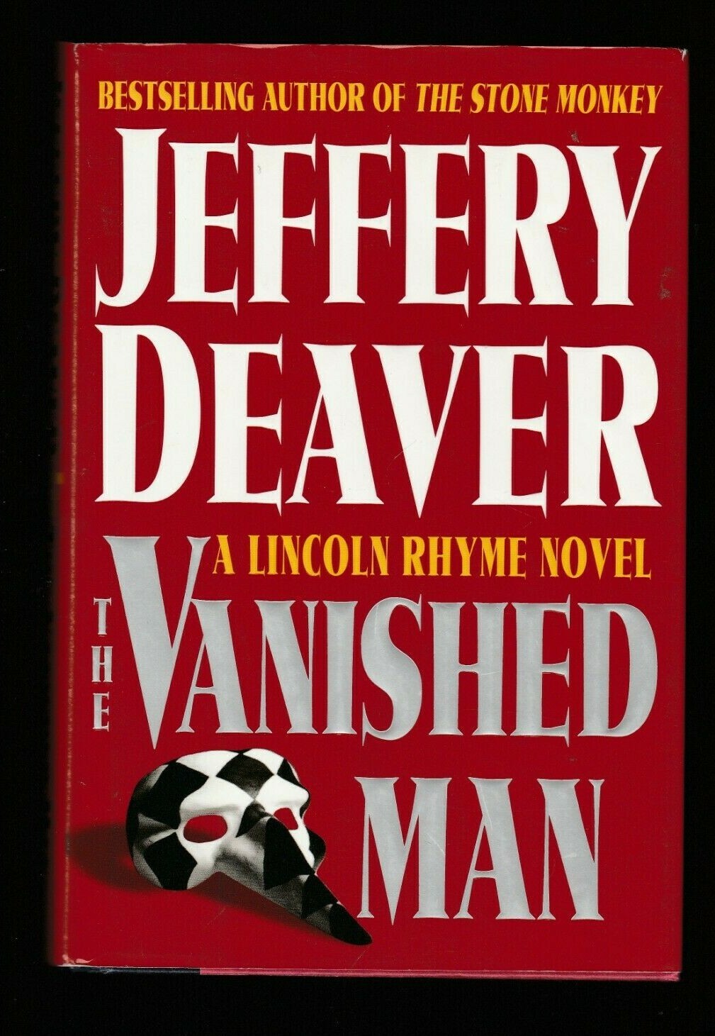Lincoln Rhyme Ser.: The Vanished Man by Jeffery Deaver (2003, Hardcover), Signed