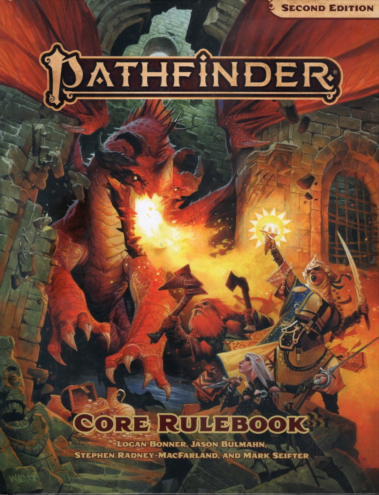Pathfinder Core Rulebook Second Edition (HC) from Paizo