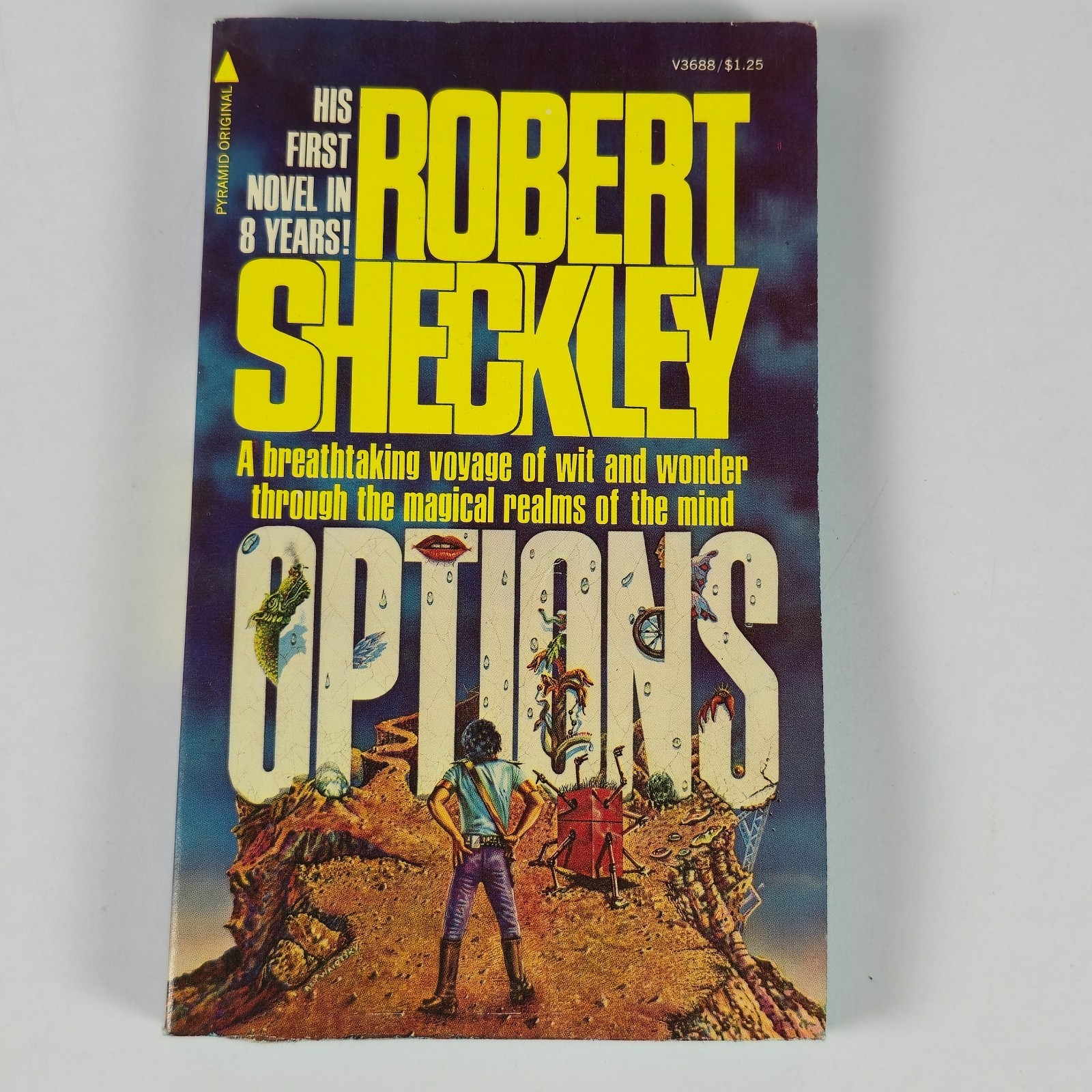 Options Robert Sheckley Pyramid (1975) NOS New Old Stock