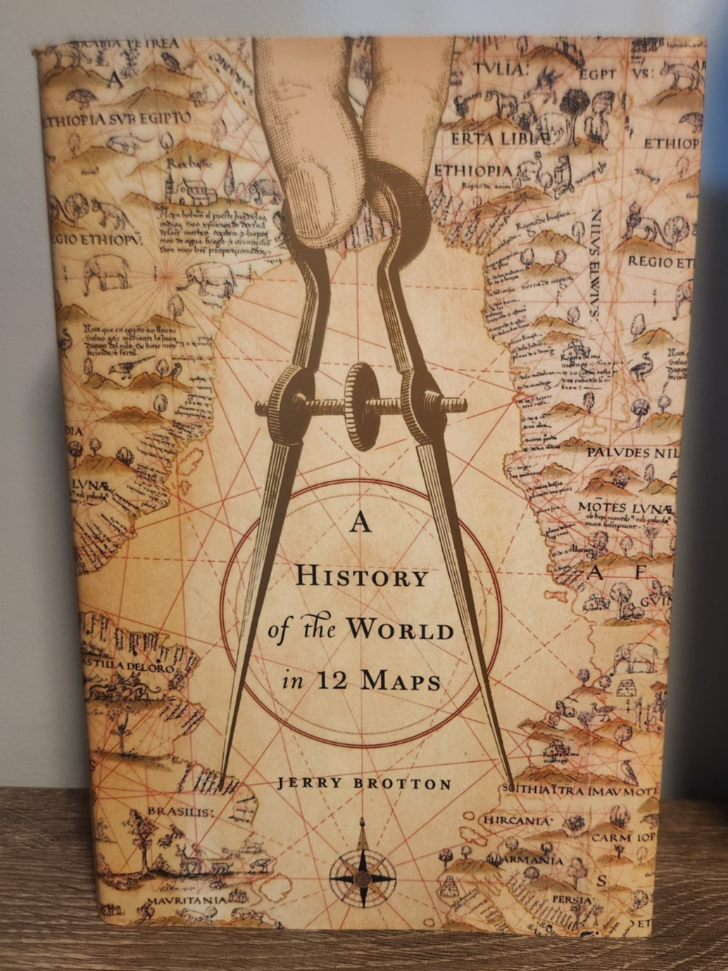 A History of the World in 12 Maps by Jerry Brotton 2013 w/dust jacket