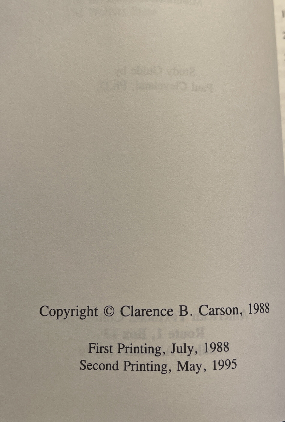 Basic Economics By Clarence B Carson