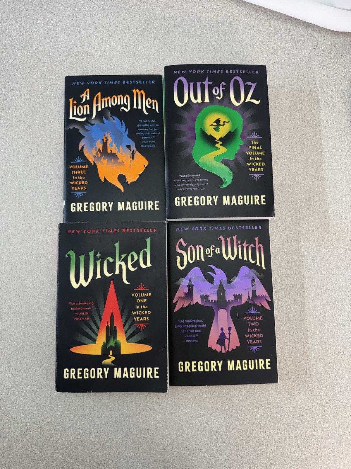 The Wicked Series Box Set: Wicked Son of a Witch Out of Oz A Lion Among Men New