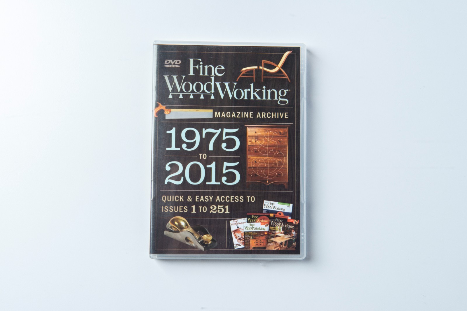 RARE Fine Woodworking 1975-2015 Magazine Archive DVD-ROM Issues 1-251 Craft