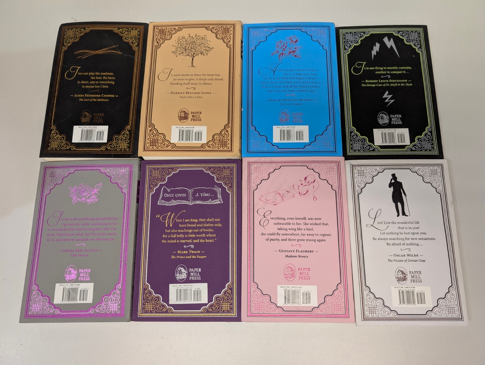 Paper Mill Press Paperback Classics Set of 19 Novels