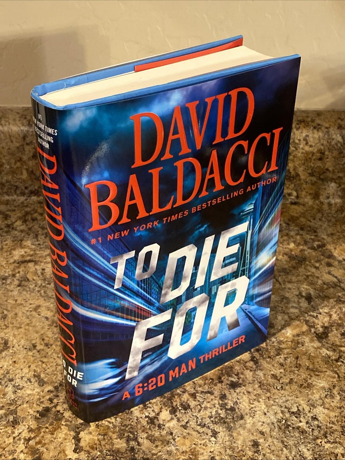 To Die For SIGNED by David Baldacci – 6:20 Man – 1st Printing / 1st Ed Fine HC
