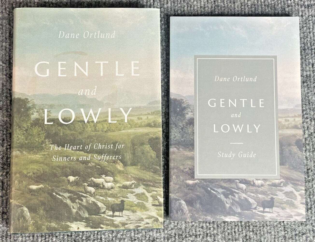 Gentle and Lowly by Dane Ortlund Book and Study Guide Hardcover
