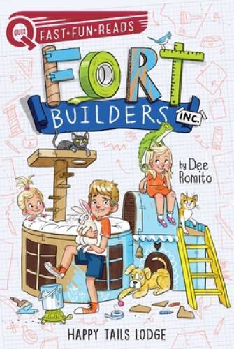 Happy Tails Lodge: Fort Builders Inc 2 (QUIX) – Paperback – VERY GOOD