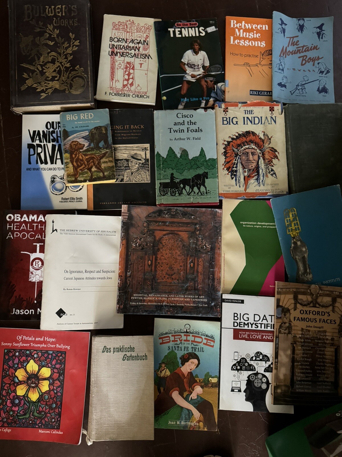 pick a book from selection