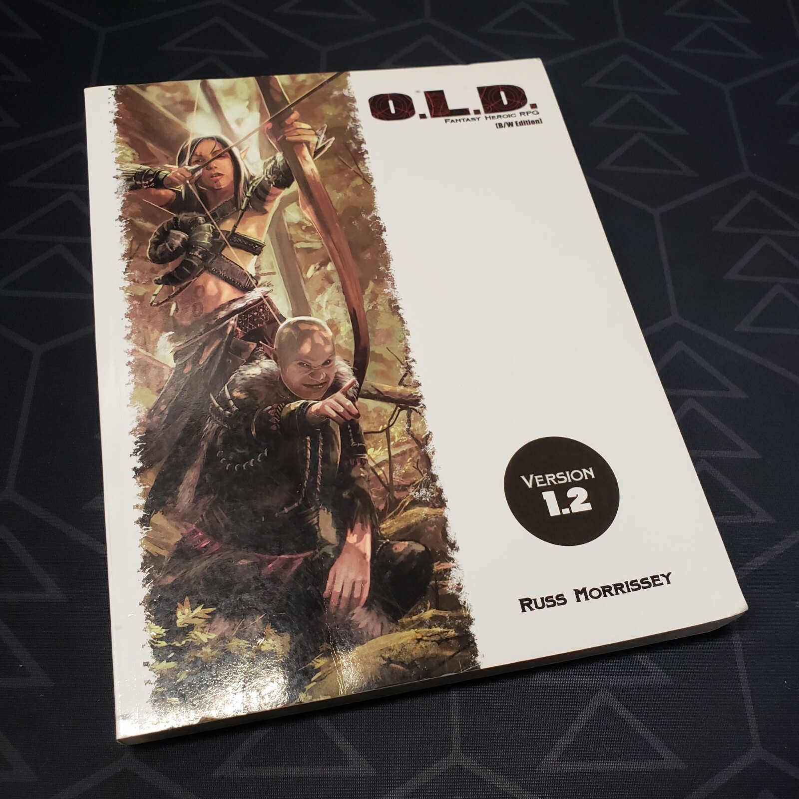 O.L.D.: Fantasy Heroic Roleplaying – Core Rulebook (Paperback RPG Book) OLD v1.2
