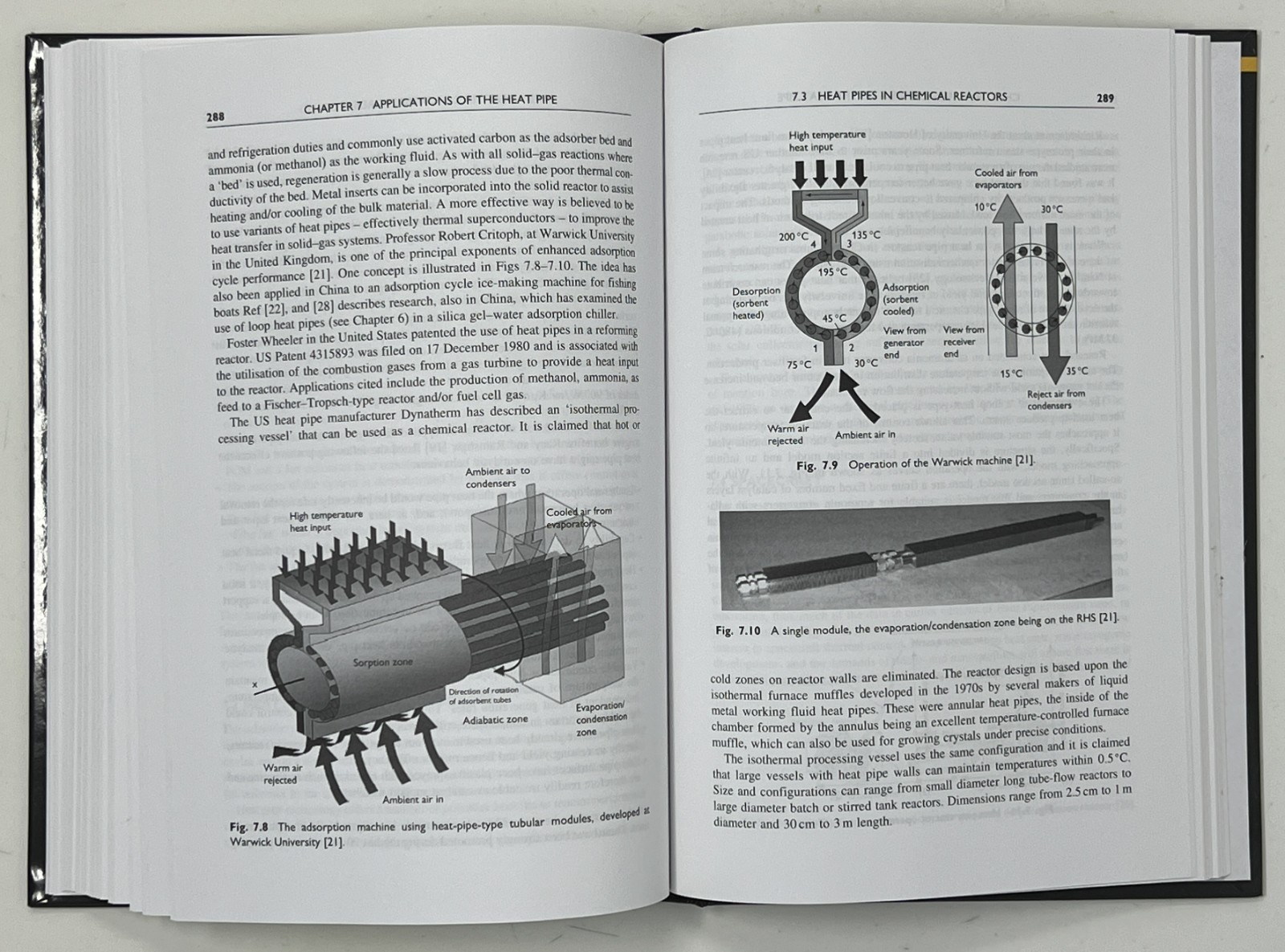 Heat Pipes: Theory, Design & Applications: 5th Edition by Reay & Kew – 2006 HC