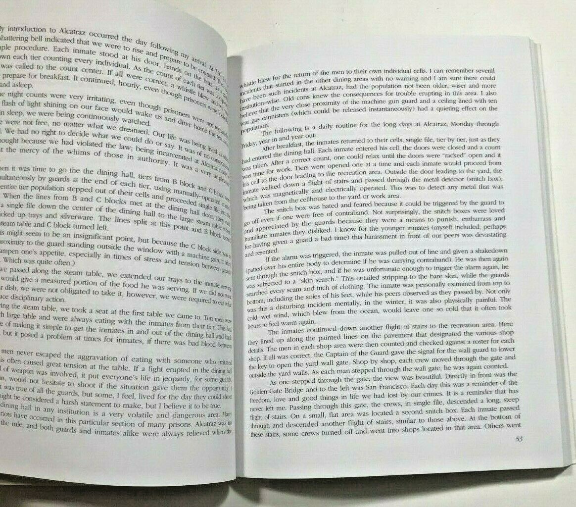 Signed/Inscribed: Alcatraz from Inside : The Hard Years, 1942-1952 Jim Quillen