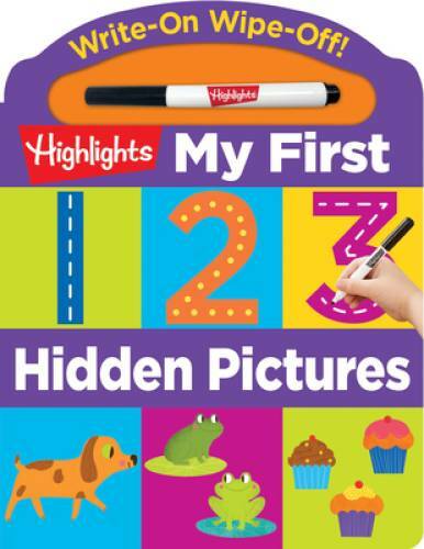 Write-On Wipe-Off My First 123 Hidden Pictures (Highlights My First Write – GOOD