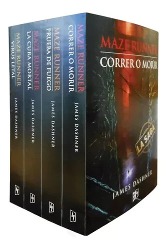 Saga Maze Runner 1-4 Spanish Español James Dashner Correr Morir Virus Lethal