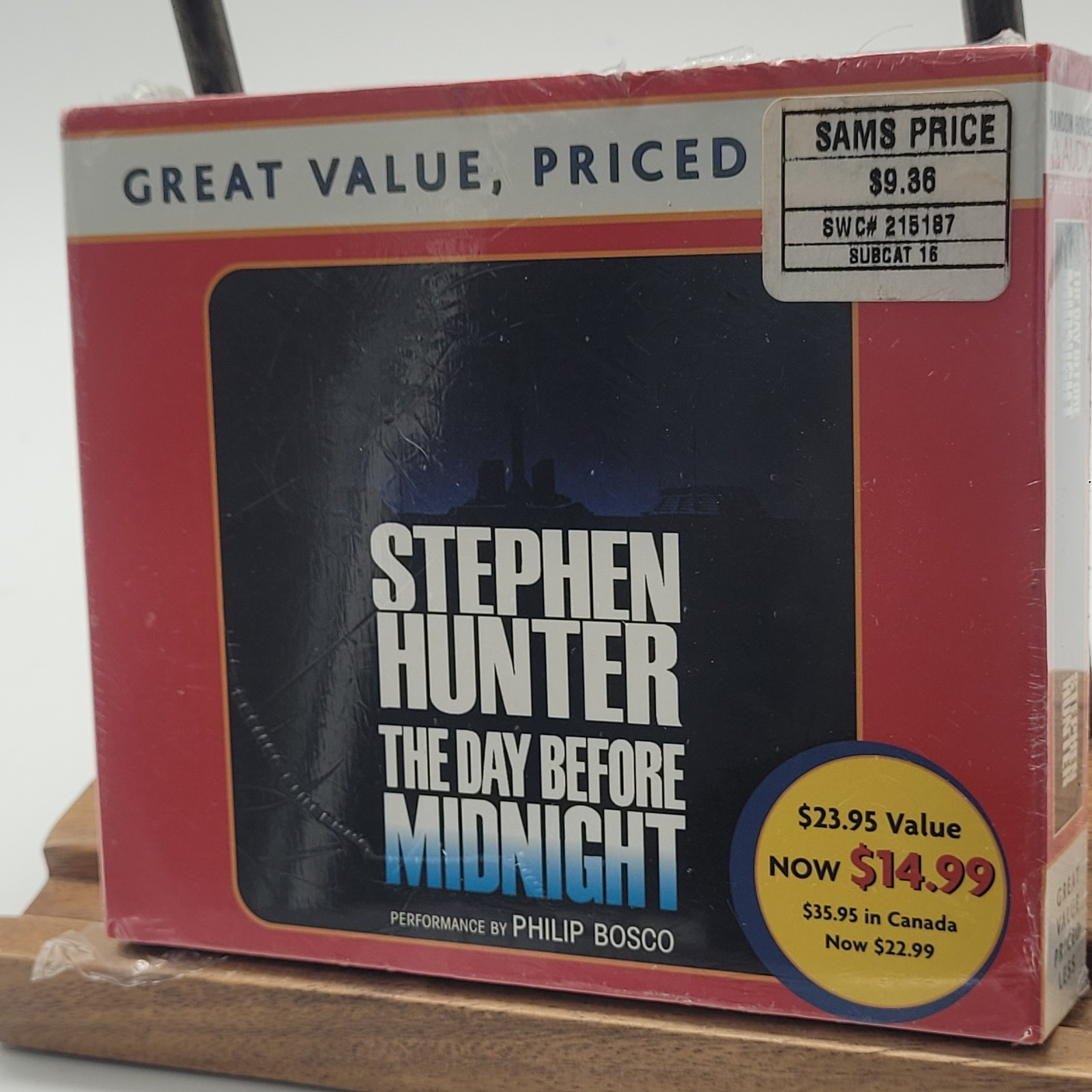 Brand New Sealed The Day Before Midnight By Hunter, Stephen Audiobook 3 Hours