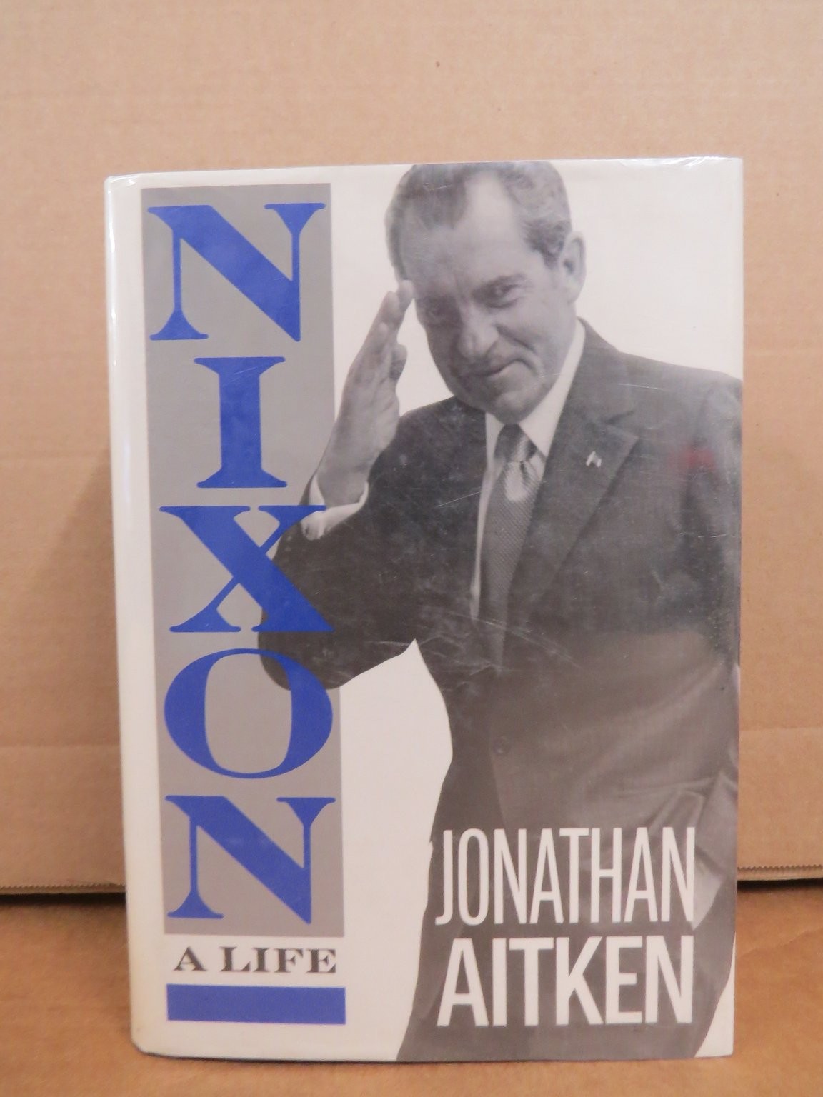 Nixon: A Life Jonathan Aitken 1993 First Edition Biography Regnery Publishing