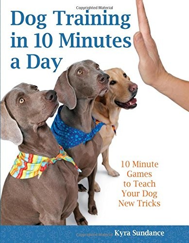 DOG TRAINING IN 10 MINUTES A DAY: 10-MINUTE GAMES TO TEACH By Kyra Sundance Mint