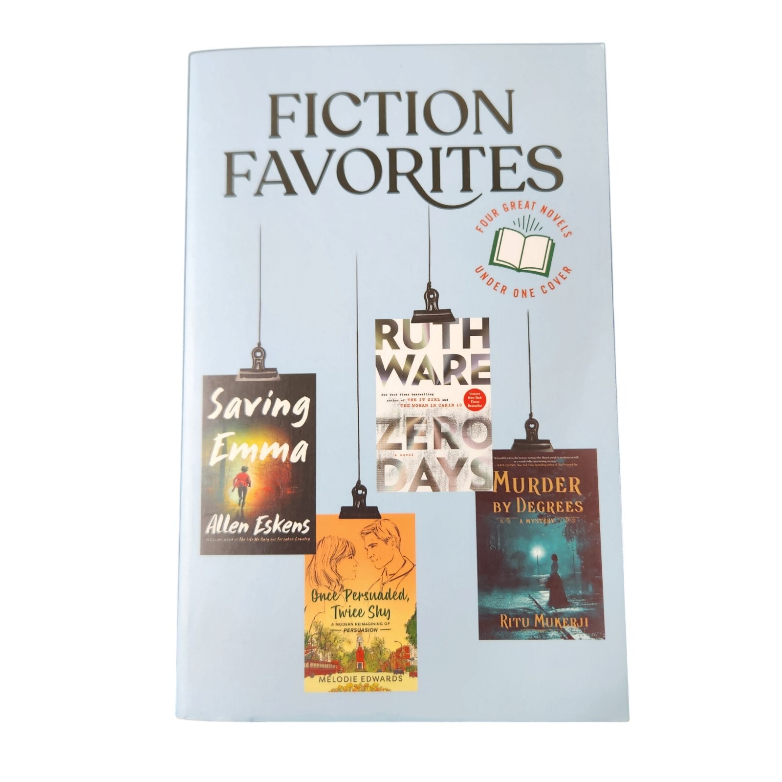 Reader’s Digest Fiction Favorites Paperback 2024 Volume 399 Four Great Novels