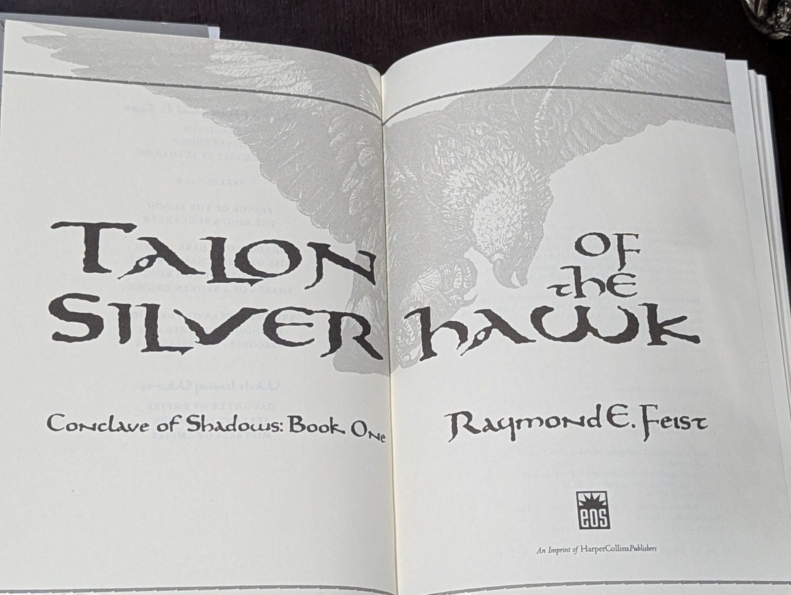 Raymond E. Feist Conclave of Shadows 3-Book 1st/1st Set Eos HC/DJ LN Mylar2003