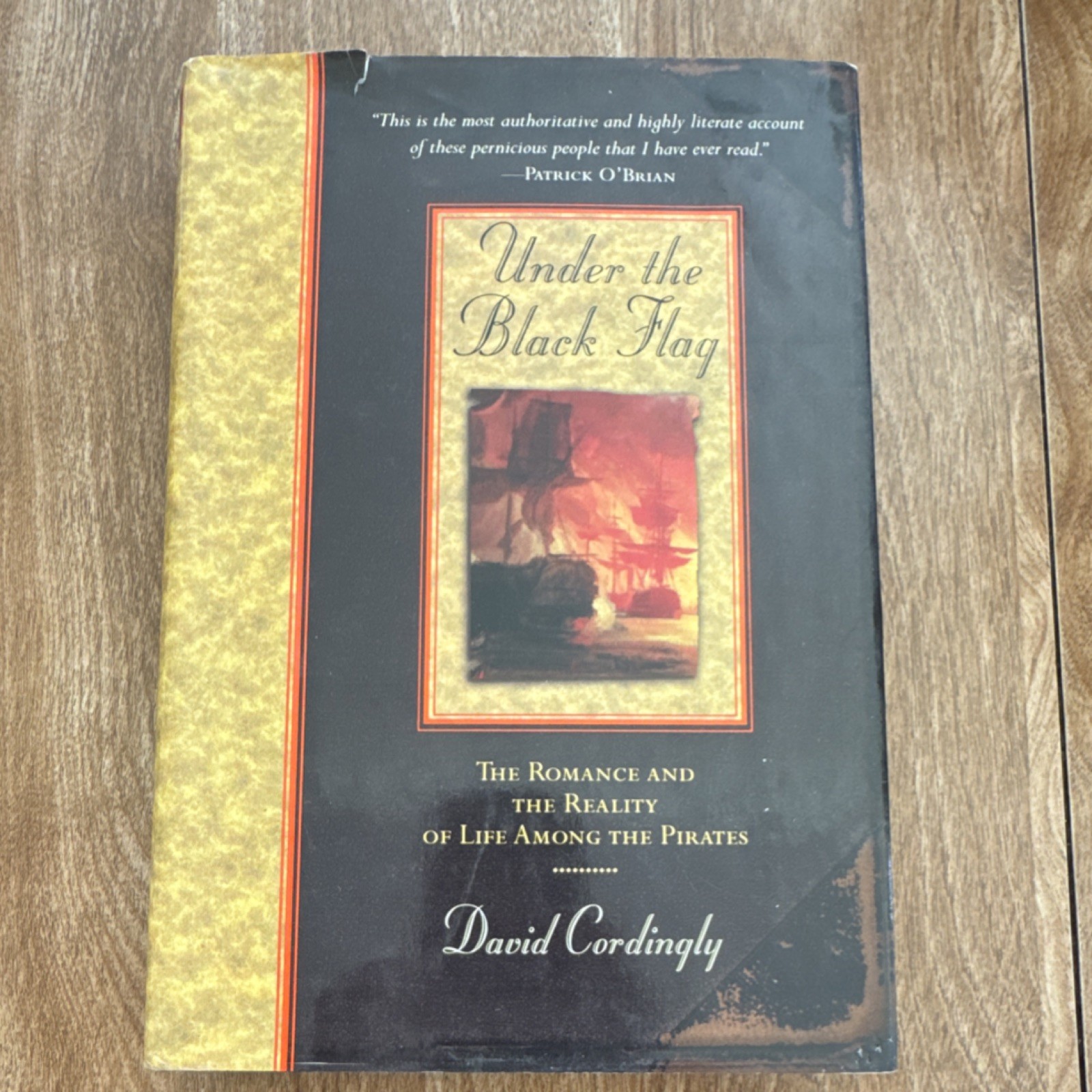 David Cordingly Under the Black Flag Hardcover Random House History Piracy