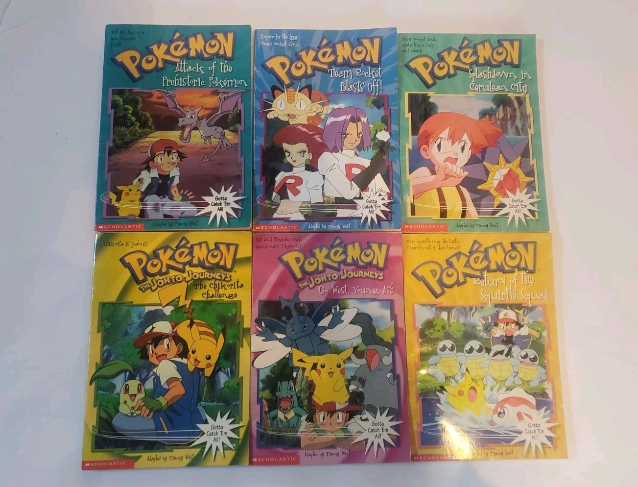 Pokemon Chapter Book Lot of 12 Scholastic Paperback Children’s Kids Books