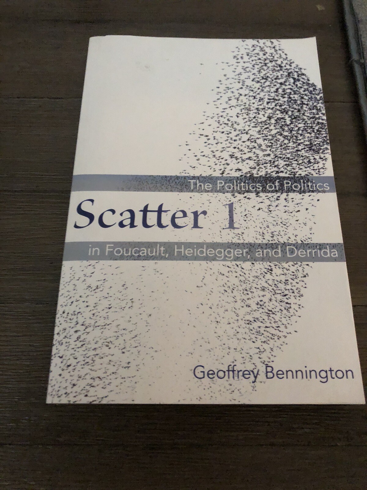 SCATTER 1: THE POLITICS OF POLITICS IN FOUCAULT, By Geoffrey Bennington