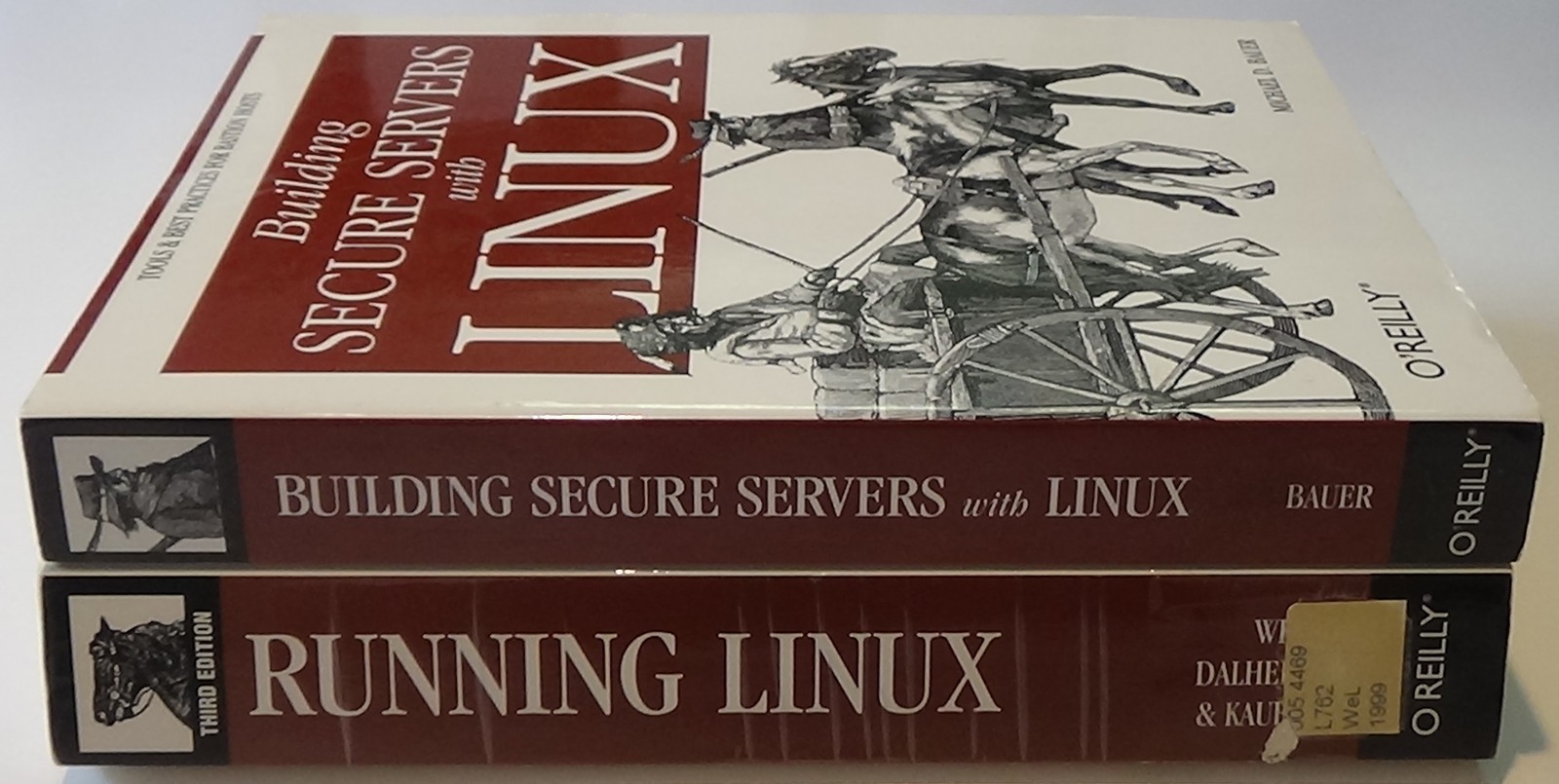Running Linux [1999] and Building Secure Servers with Linux [2002] — O’Reilly