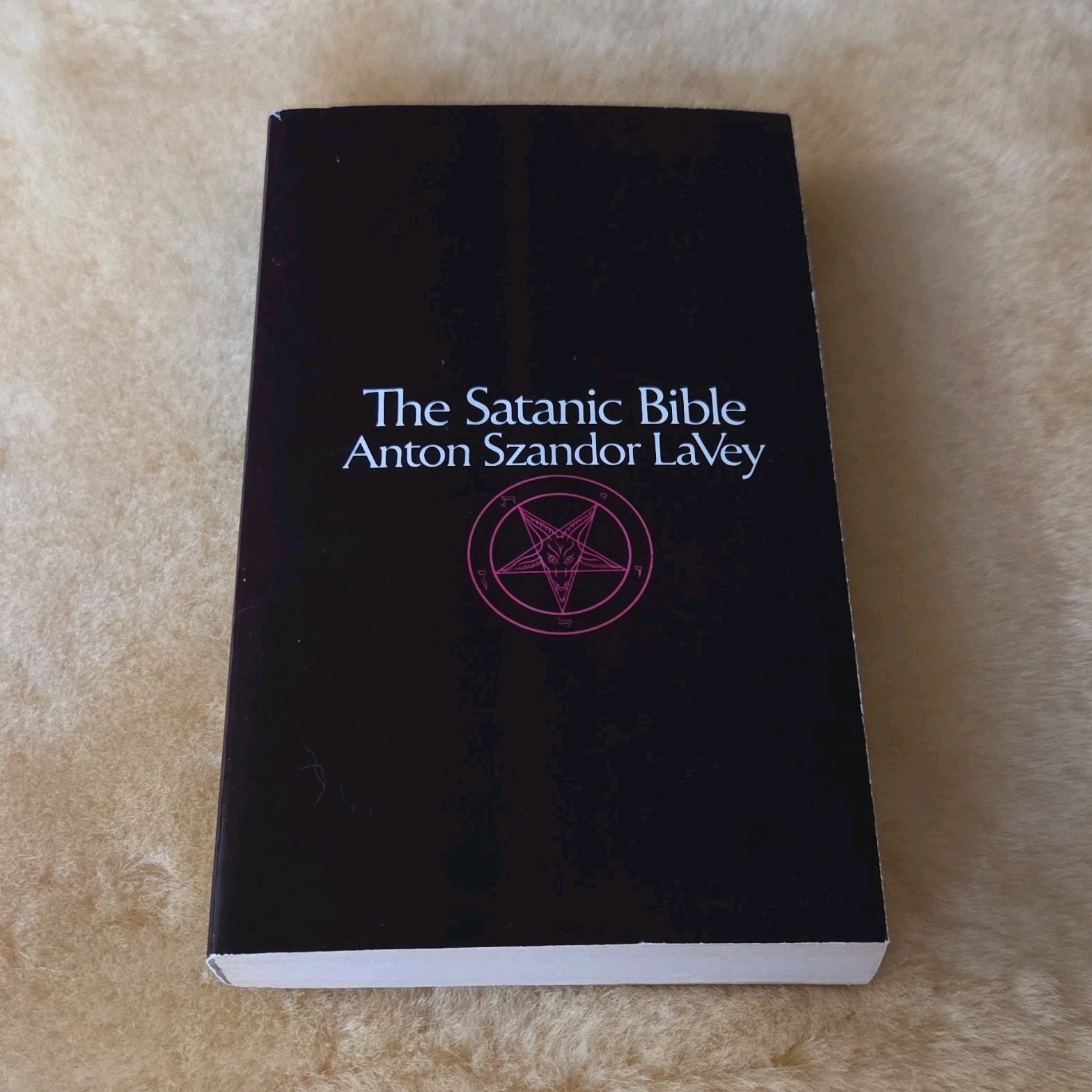 The Satanic Bible by Anton Szandor LaVey, Mass Market, 1976, Demonology