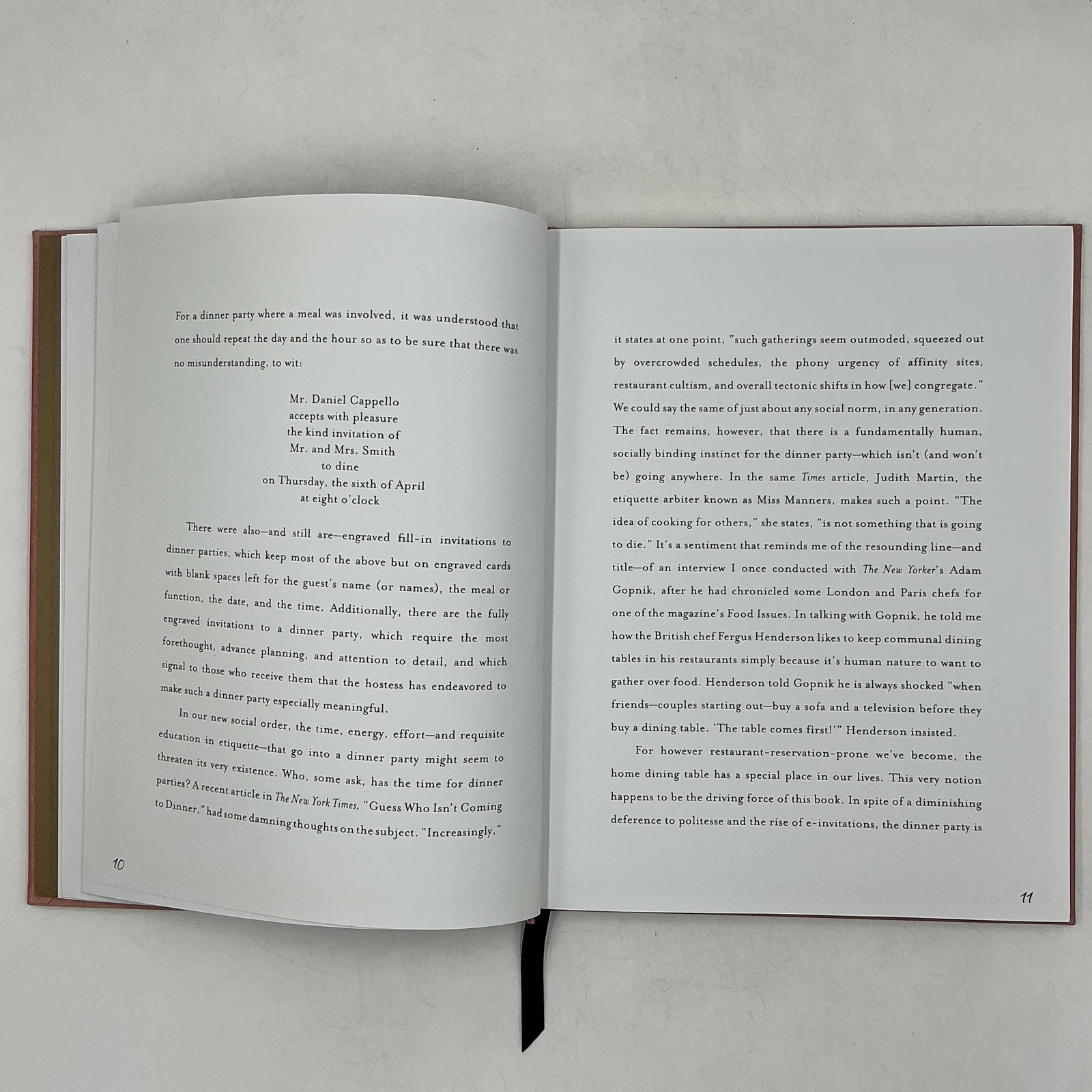 Dinner Diaries Daniel Cappello 2014 Hardcover Pink Stone Publishing Book