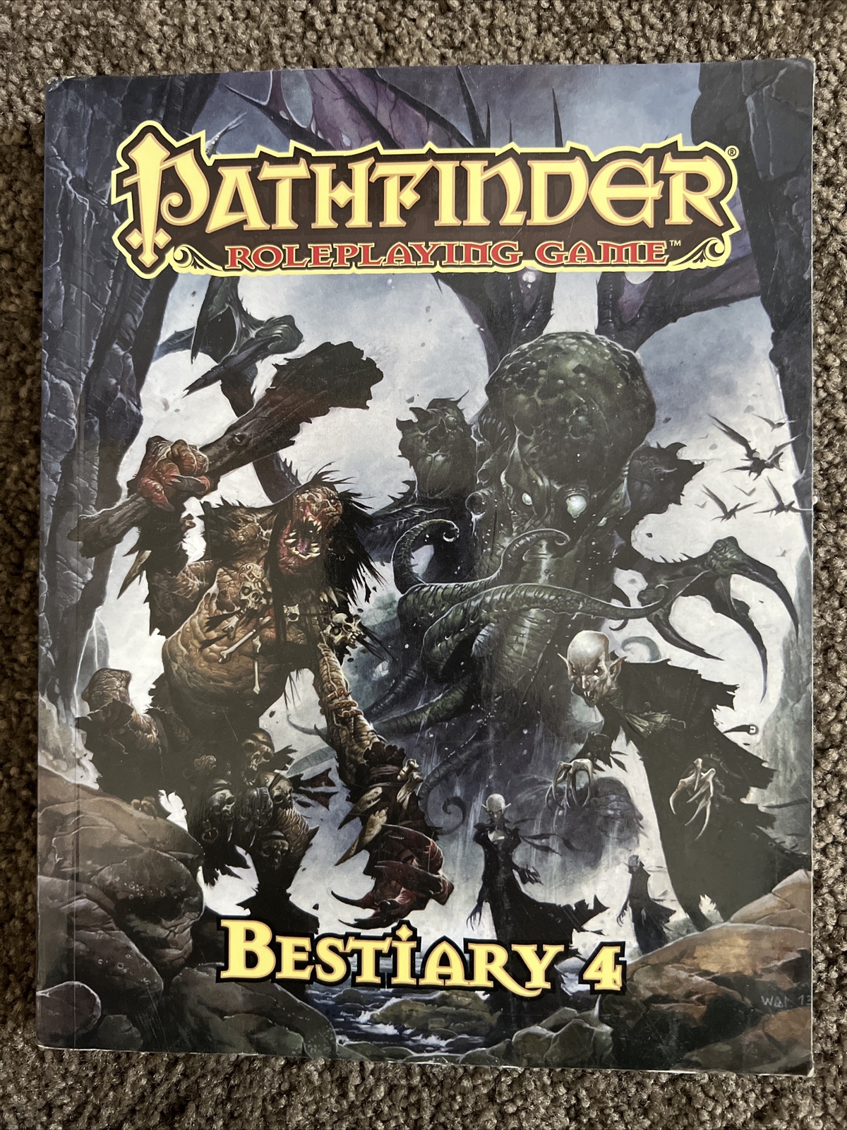 Pathfinder Roleplaying Game: Bestiary 4 Bulmahn, Jason Pathfinder Paizo Inc.