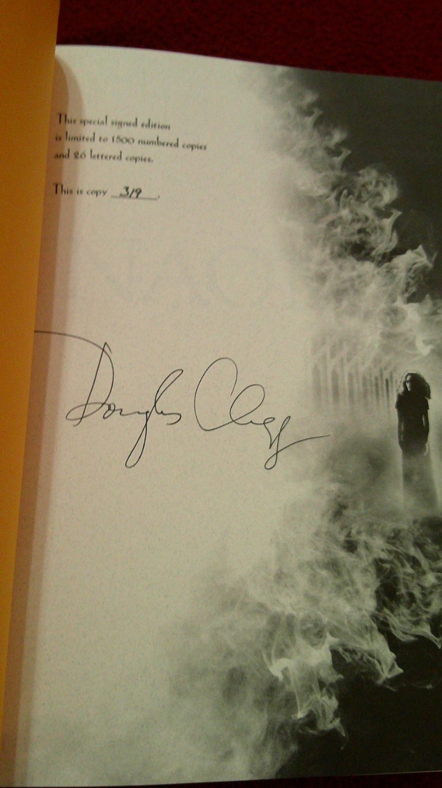 Naomi by Douglas Clegg (2001, HC) SIGNED limited Subterranean horror novel