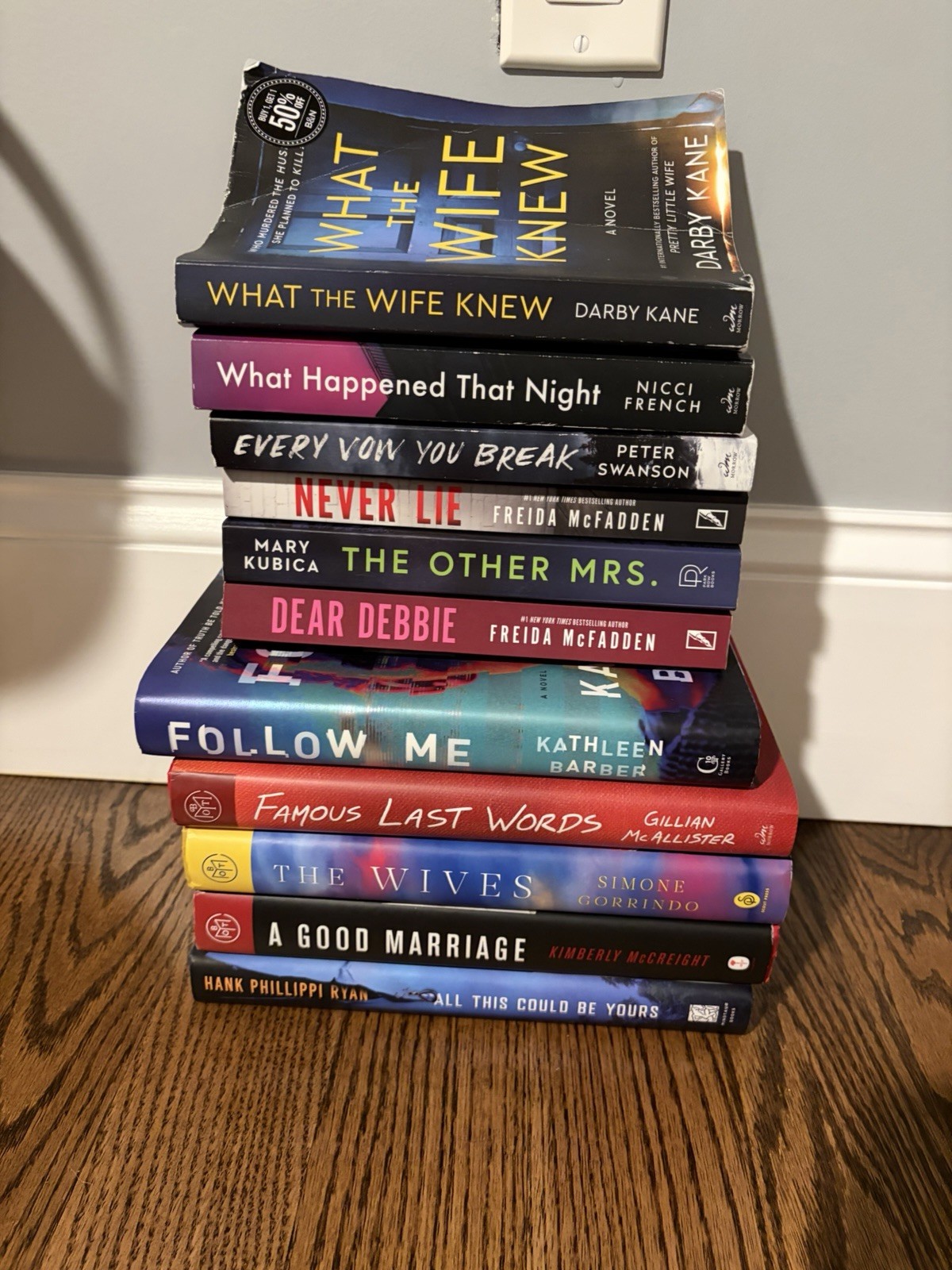 Lot of 11 Book of the Month Club BOTM Hardcover Various Authors & PB Thrillers