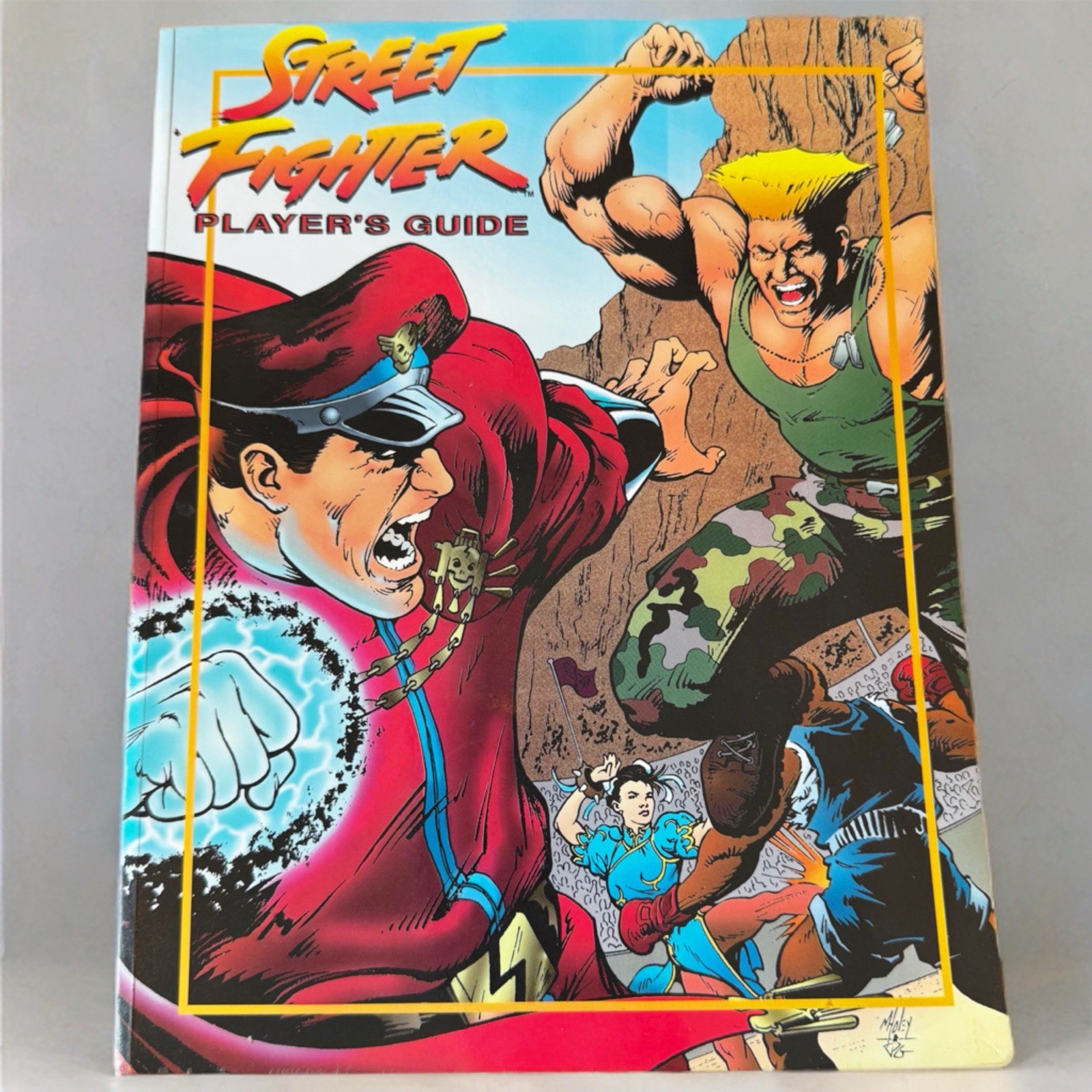Street Fighter Player’s Guide RPG White Wolf Capcom 1995 Supplement OOP Book