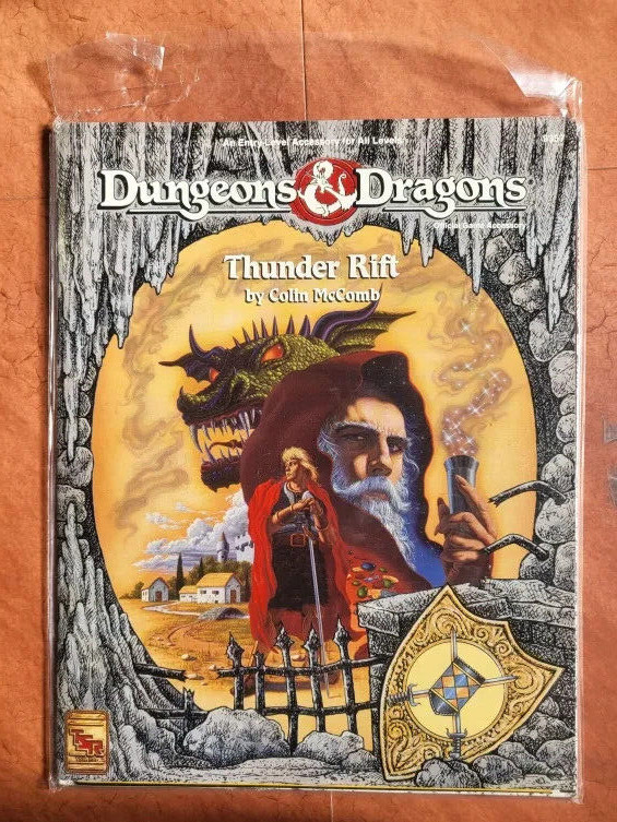 Dungeons & Dragons: Thunder Rift – By: Colin McComb – In Very Good Condition
