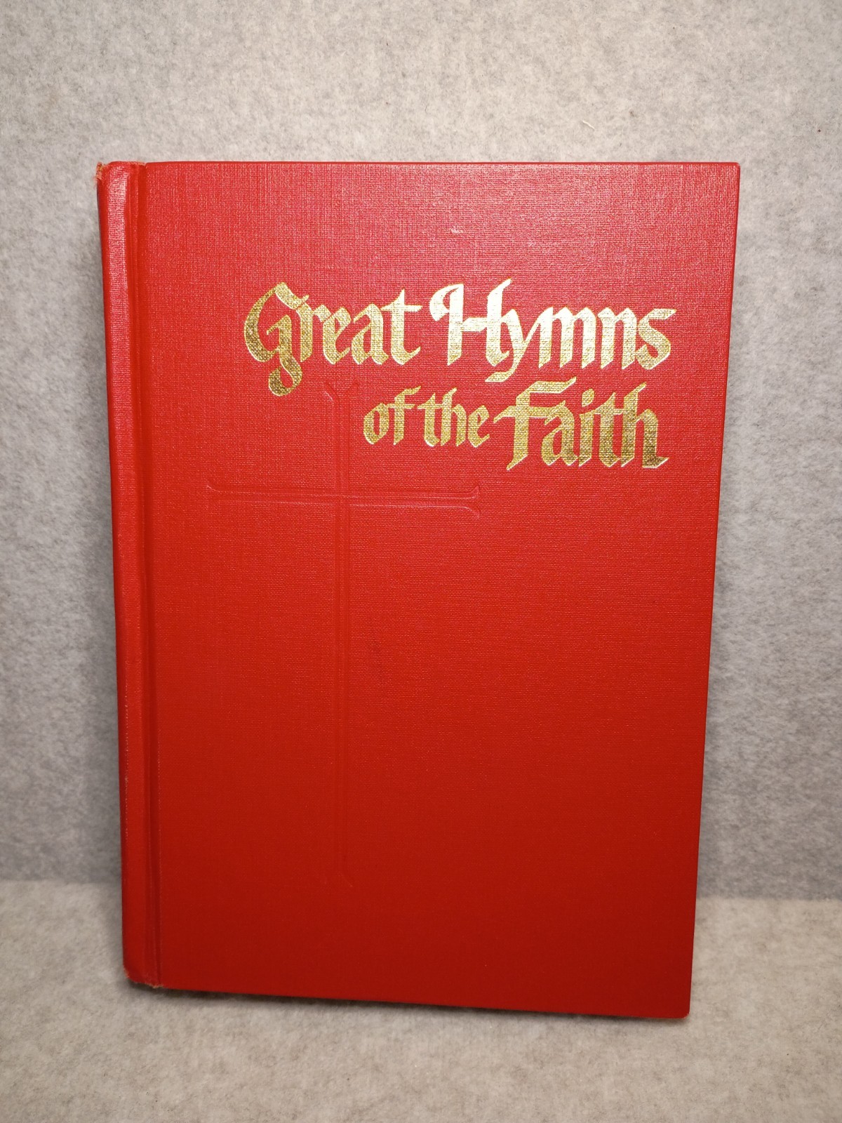 Red Cover Great Hymns of the Faith Hymnbooks by Singspiration 1968