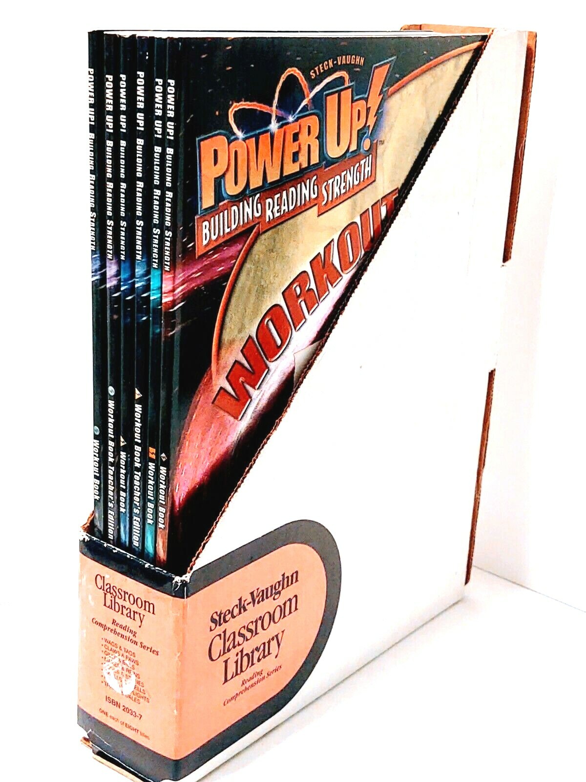 Steck-Vaughn Power Up! Workout Books 1-4 and Teacher’s Editions 1 and 2