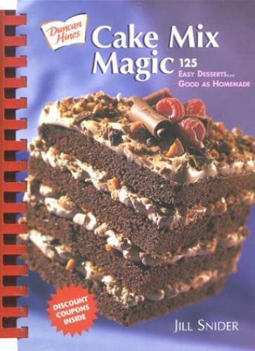 Cake Mix Magic: 125 Easy Desserts Good As Homemade – Plastic Comb – VERY GOOD